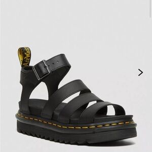 Dr. Martens Black Sandals